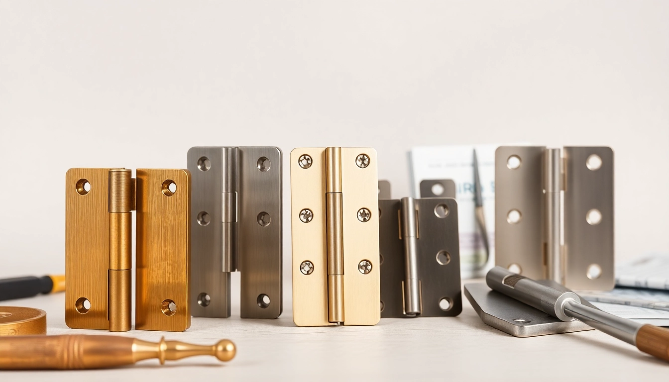 Showcasing high-quality Door Hinges Manufacturer products including brass and stainless steel options.
